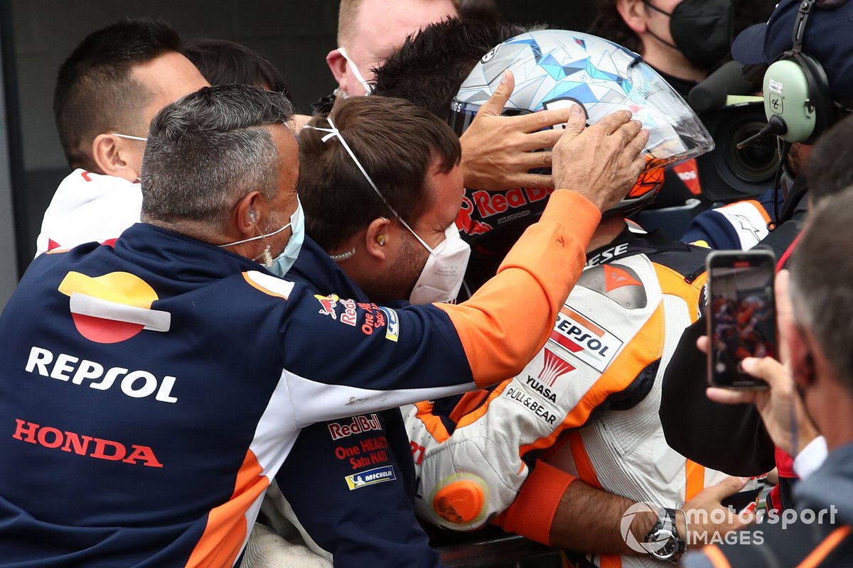 Il Polesitter Pol Espargaro, Repsol Honda Team
