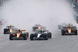 Lando Norris, McLaren, Oscar Piastri, McLaren, Andrea Kimi Antonelli, Mercedes