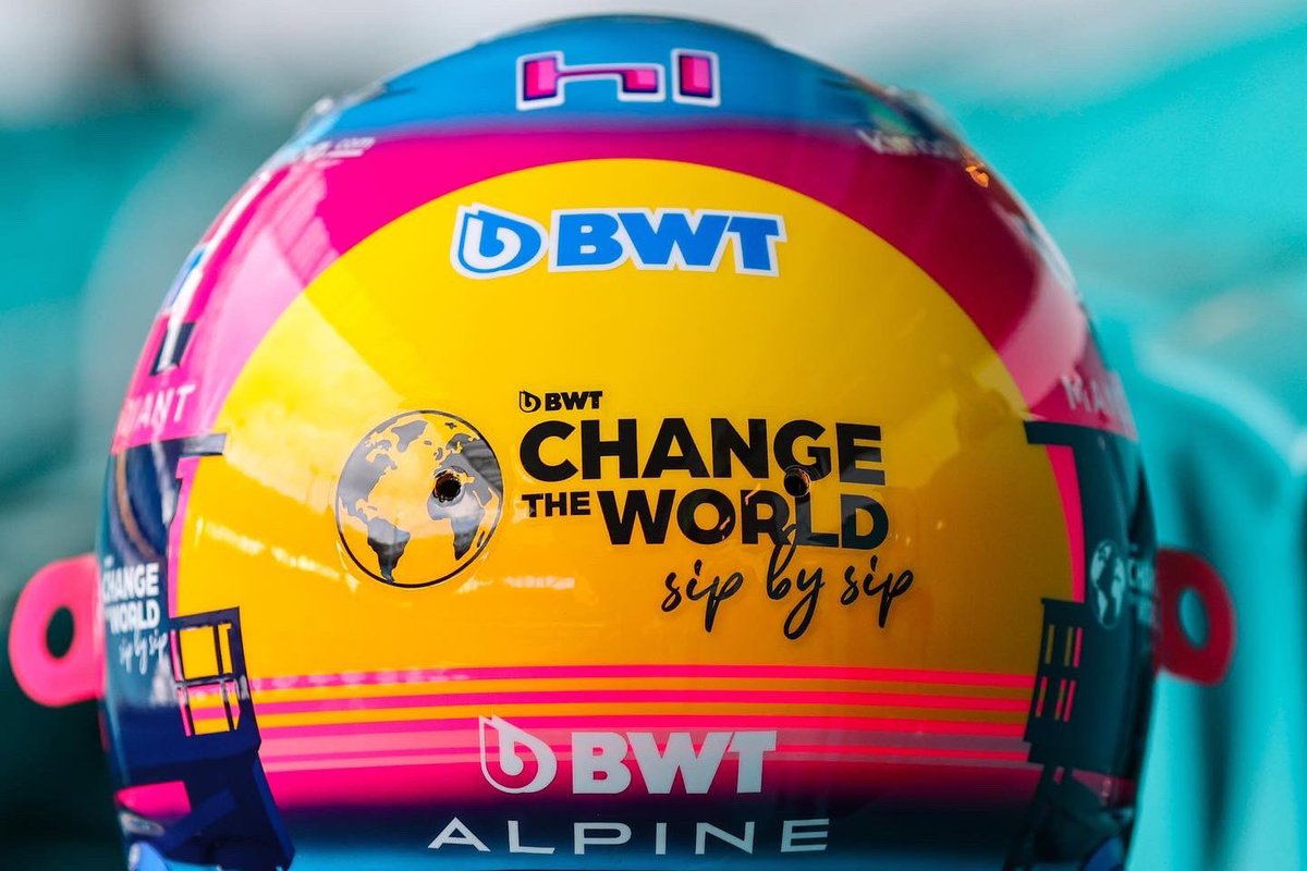 Casco de Fernando Alonso, Alpine
