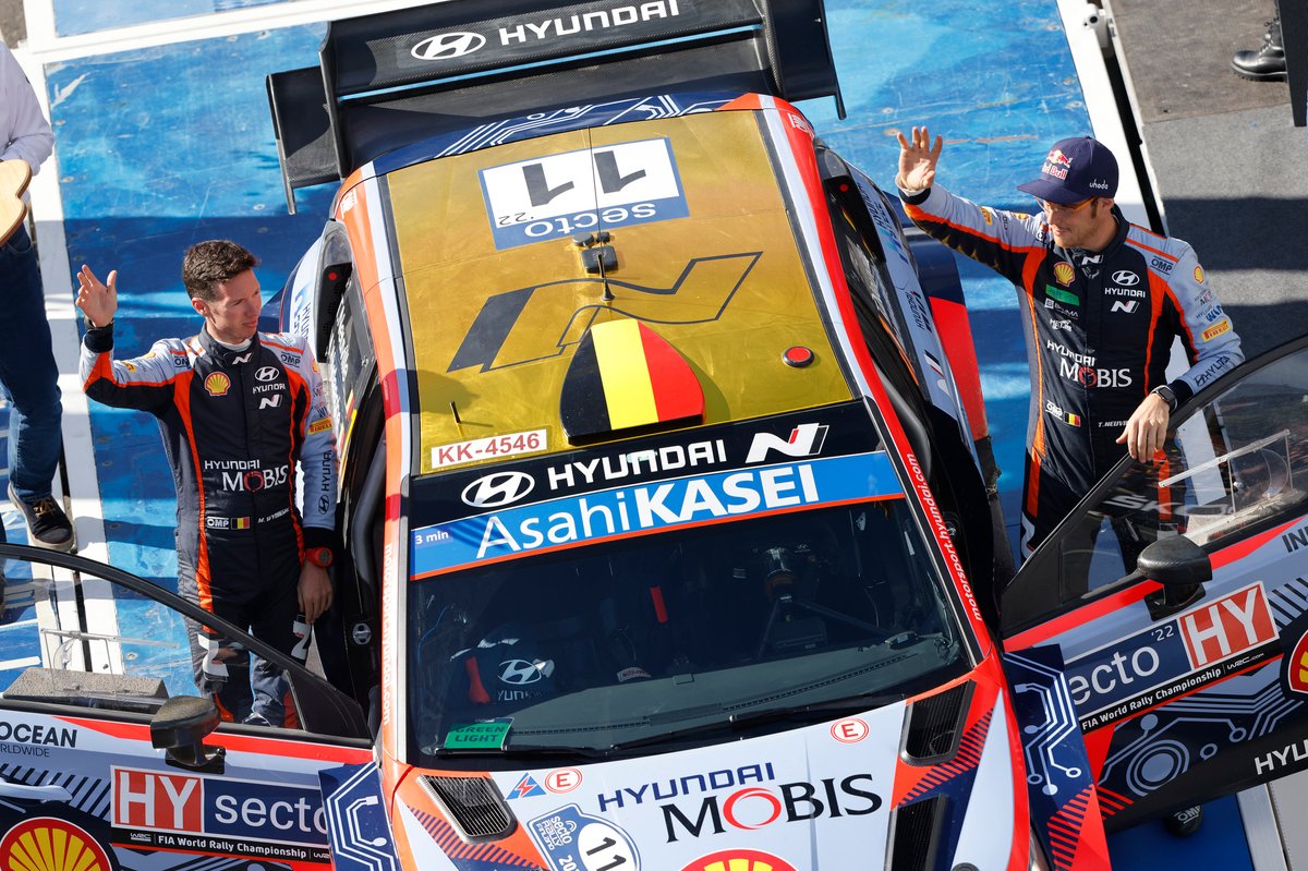 Thierry Neuville, Martijn Wydaeghe, Hyundai World Rally Team Hyundai i20 N Rally1