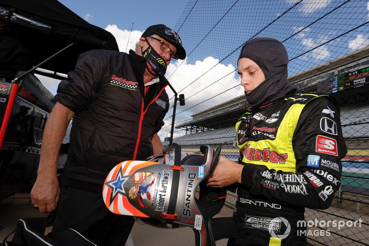 Santino Ferrucci, Dale Coyne Racing with Vasser Sullivan Honda