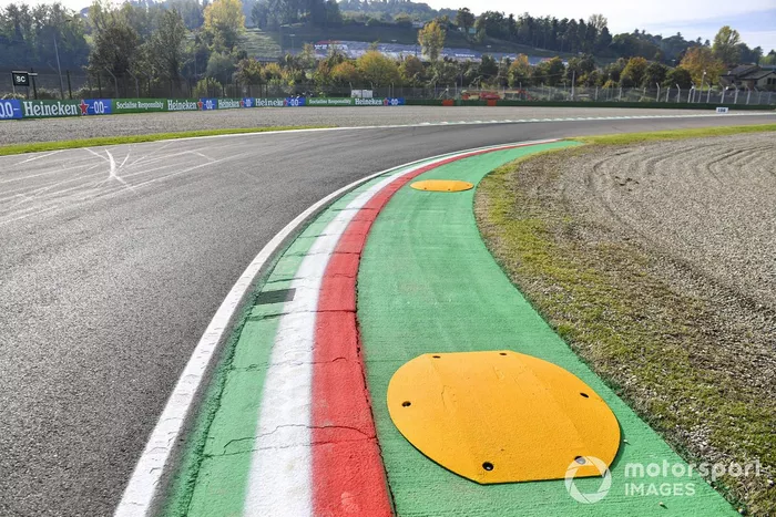 Curvas y pianos de Imola