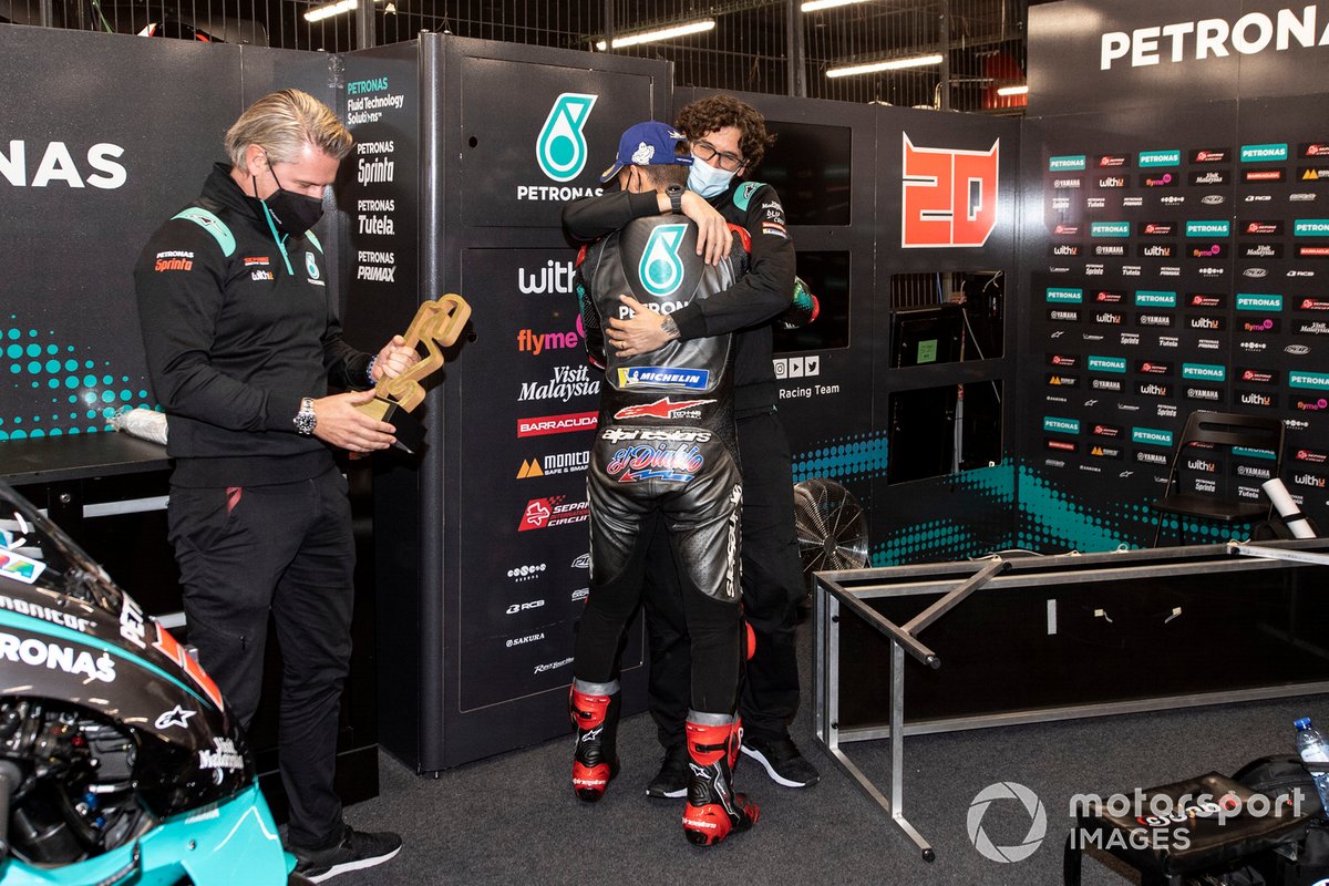 Ganador Fabio Quartararo, Petronas Yamaha SRT