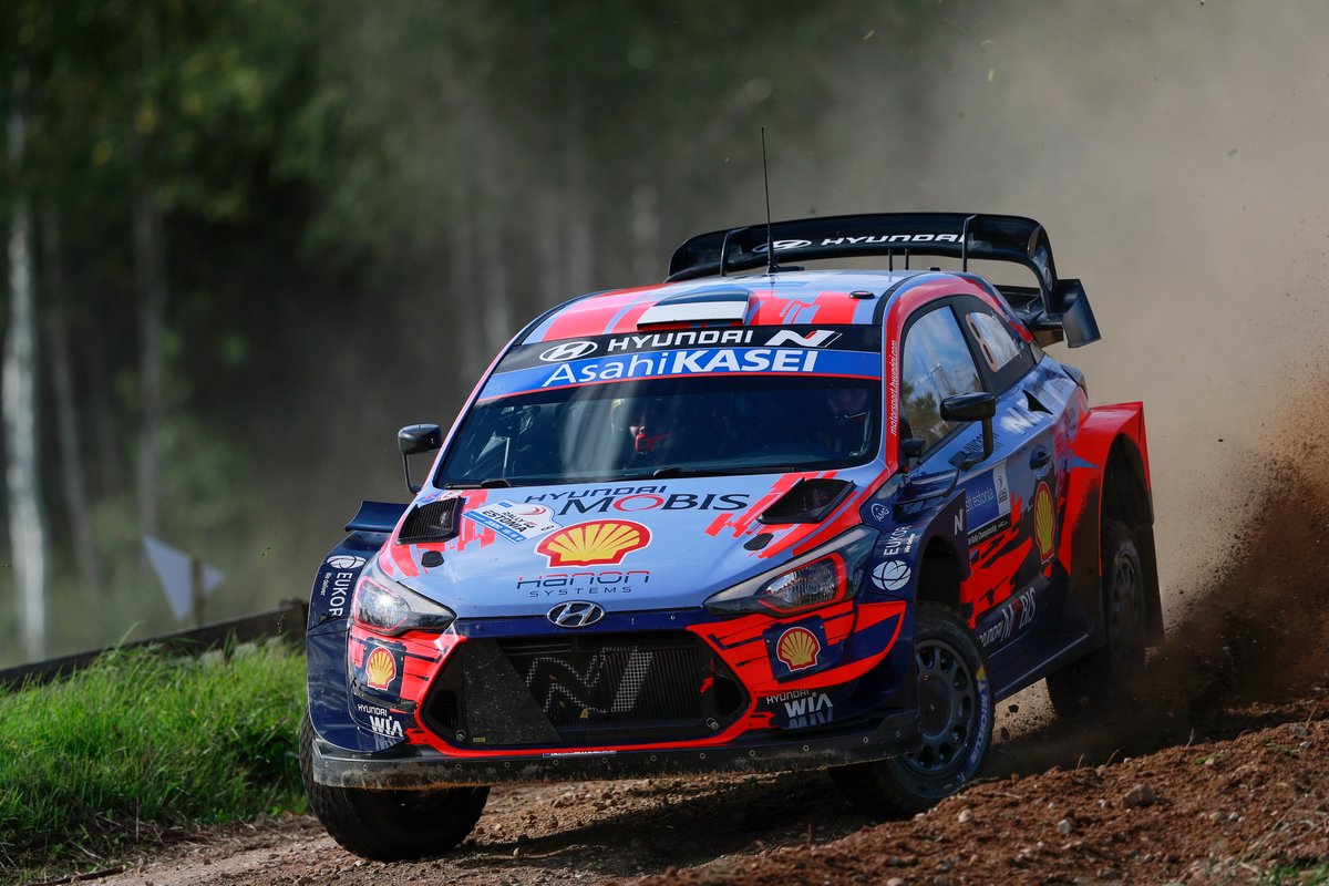 Ott Tänak, Martin Järveoja, Hyundai Motorsport Hyundai i20 Coupe WRC
