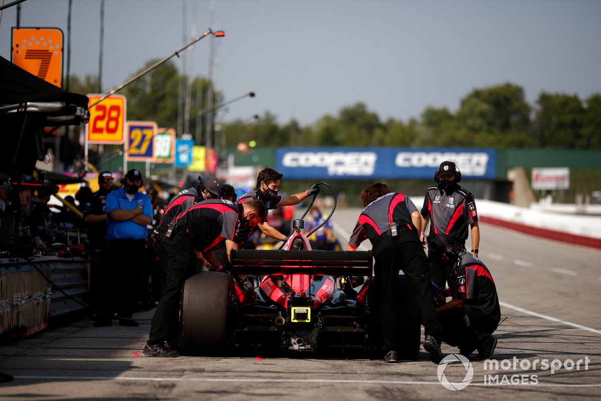 Alex Palou, Dale Coyne Racing with Team Goh Honda