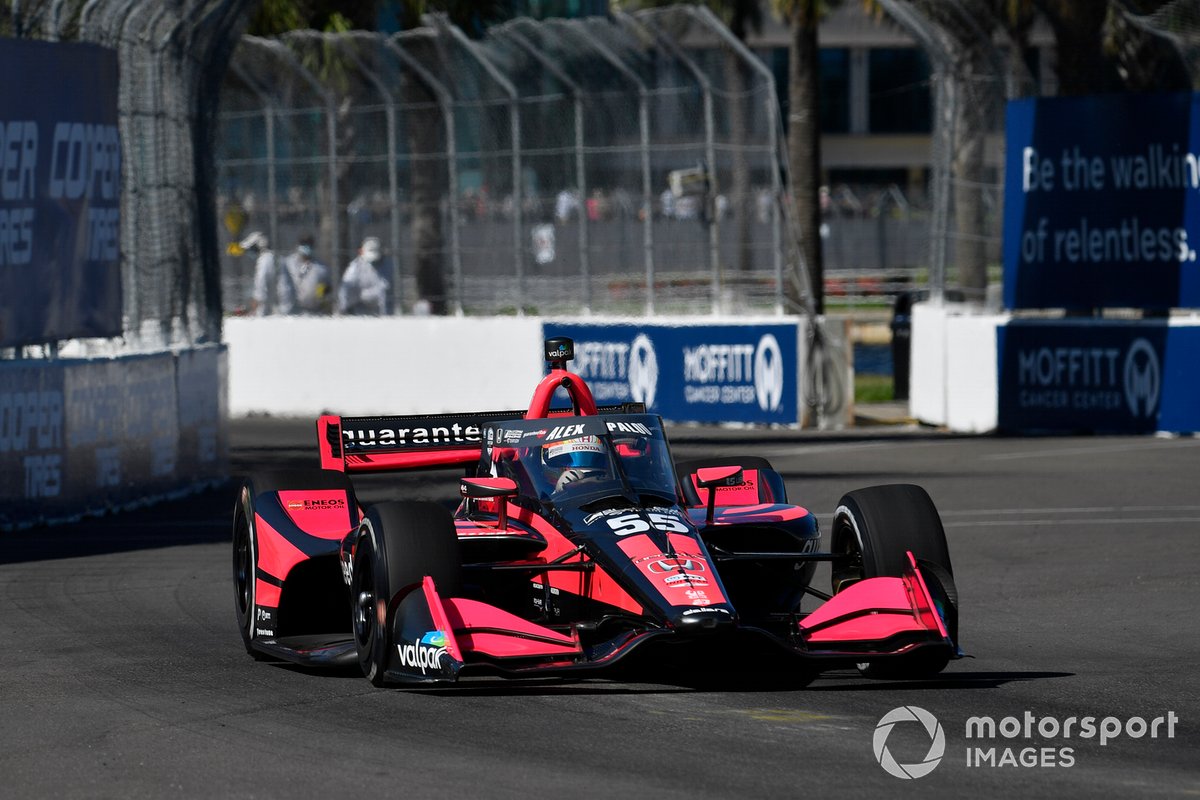 Alex Palou, Dale Coyne Racing with Team Goh Honda