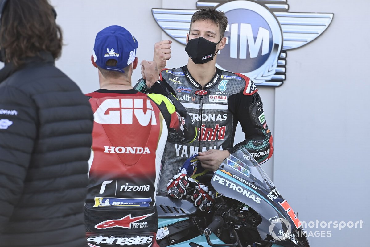 Cal Crutchlow, Team LCR Honda, Fabio Quartararo, Petronas Yamaha SRT