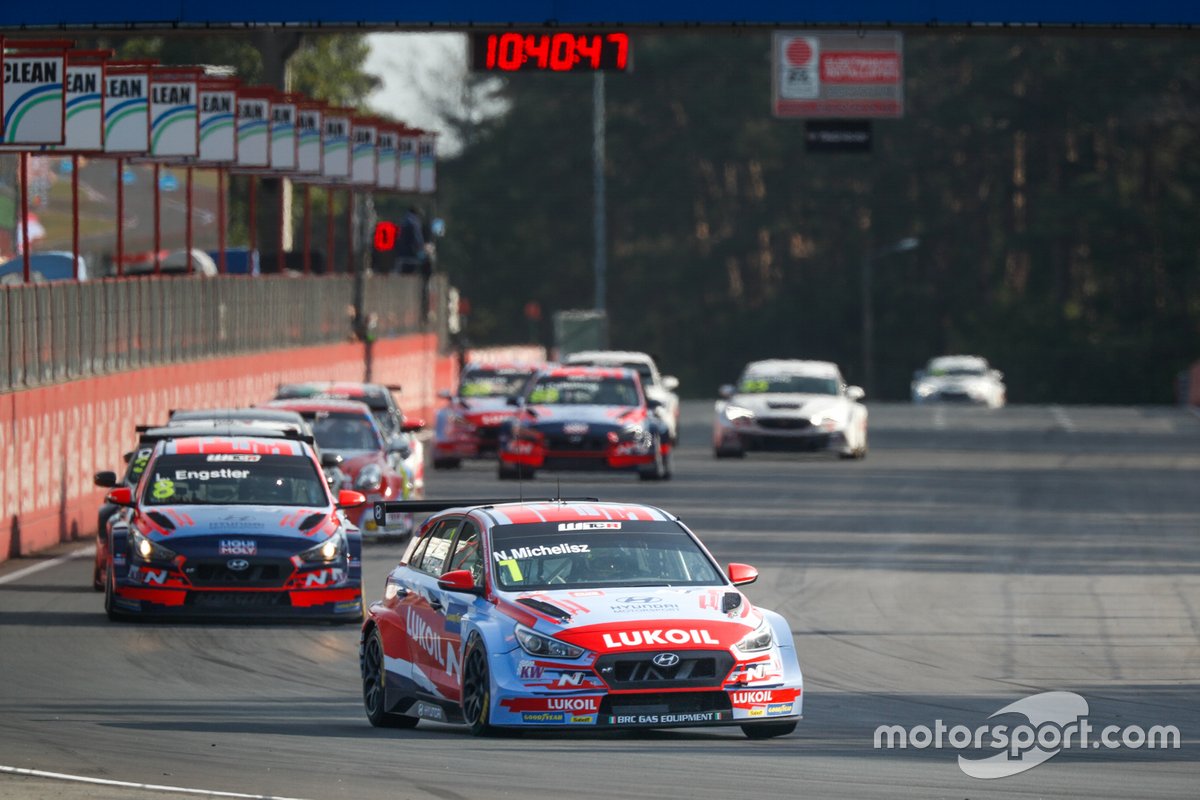 Norbert Michelisz BRC Hyundai N LUKOIL Squadra Corse Hyundai i30 N TCR, Luca Engstler, Engstler Hyundai N Liqui Moly Racing Team Hyundai i30 N TCR