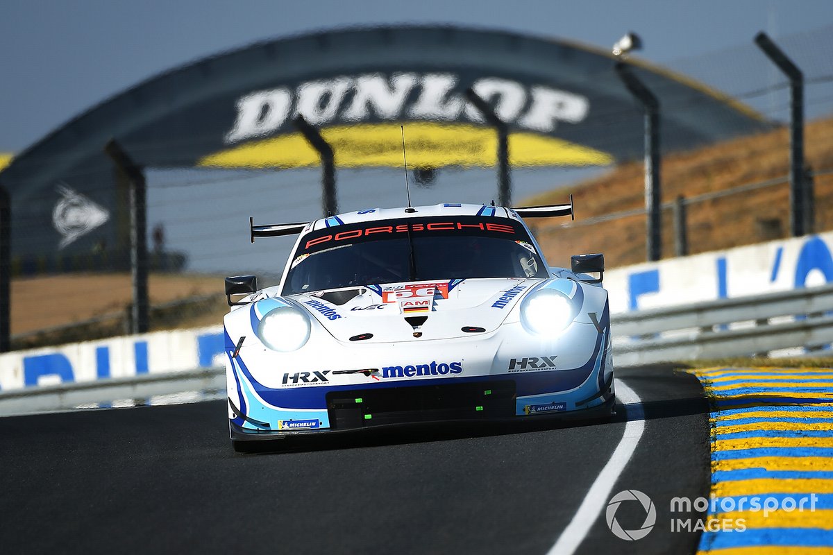 #56 Team Project 1 Porsche 911 RSR: Egidio Perfetti, Larry Ten Voorde, Matteo Cairoli