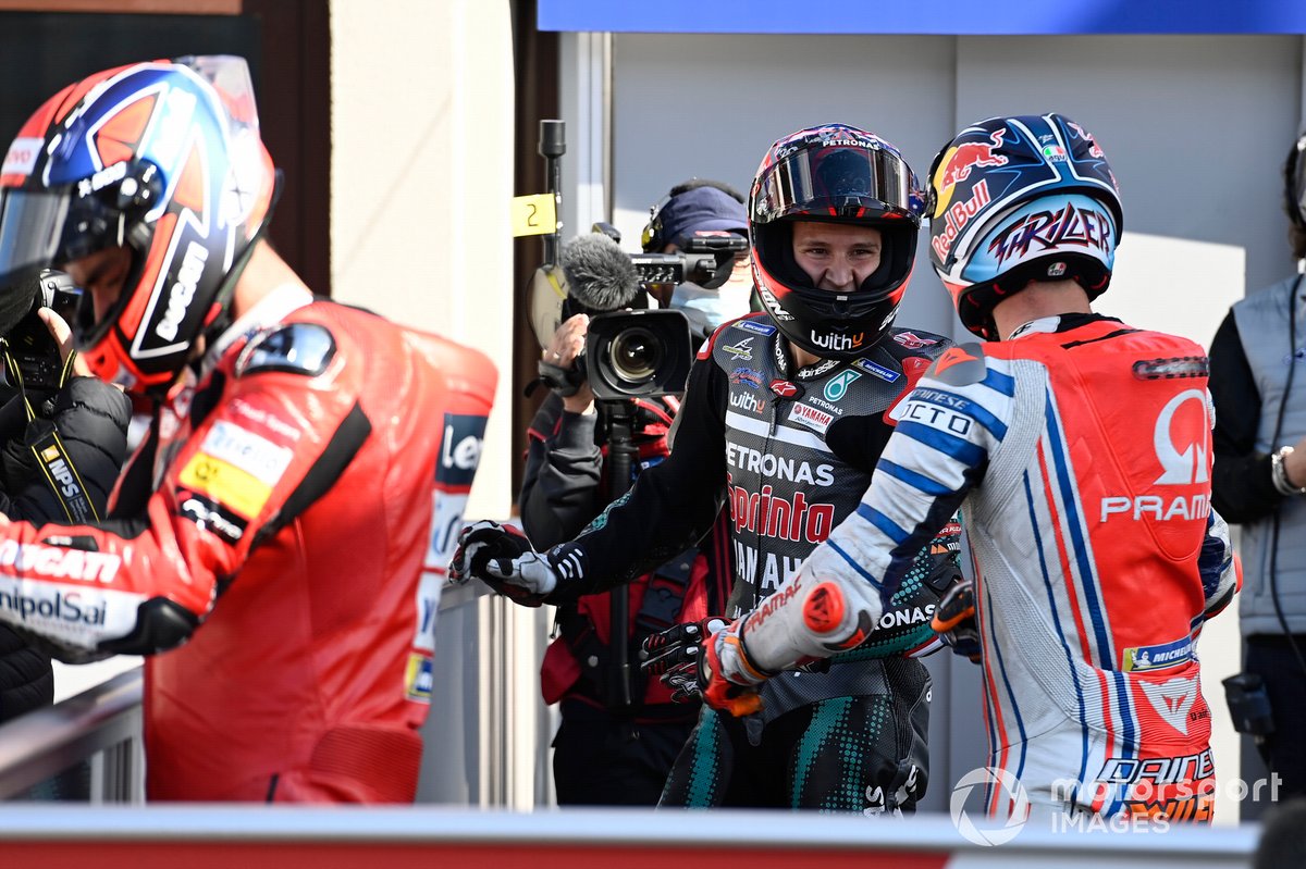 Fabio Quartararo, Petronas Yamaha SRT, Jack Miller, Pramac Racing