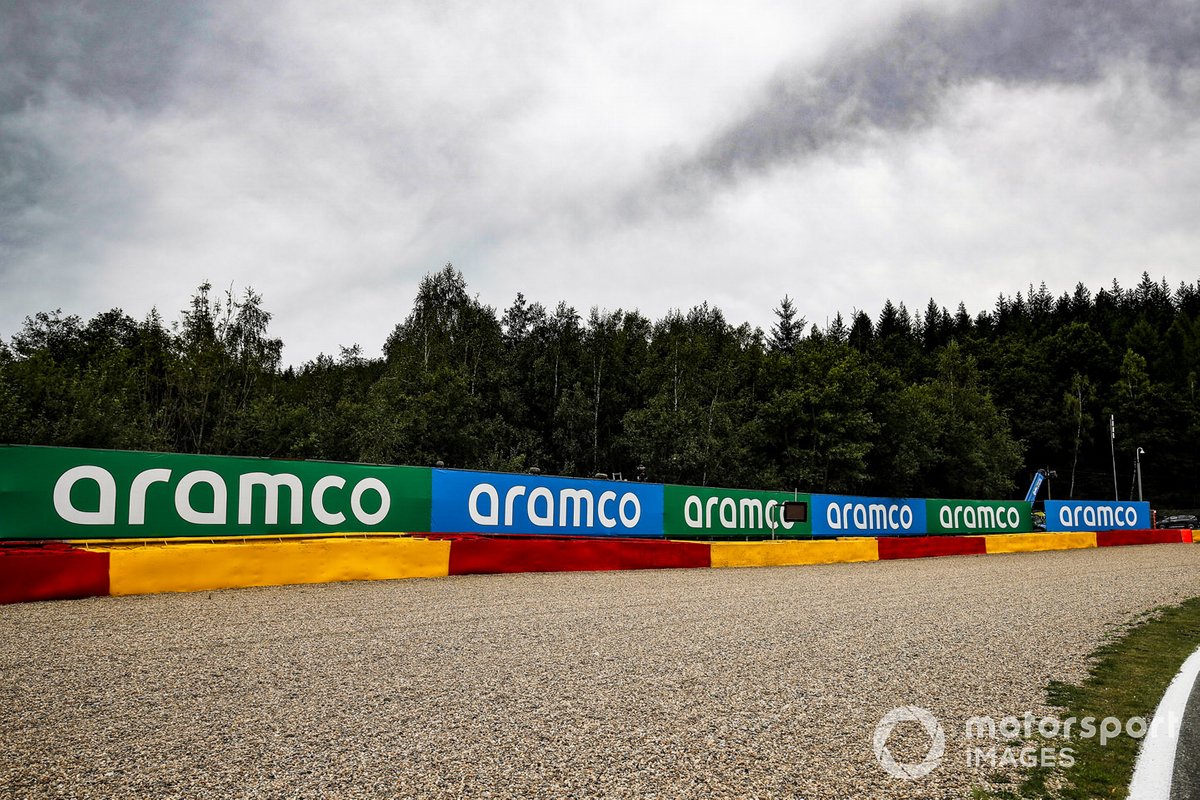 Detalle de la pista de Spa-Francorchamps