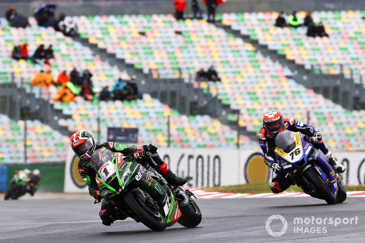 Jonathan Rea, Kawasaki Racing Team, Loris Baz, Ten Kate Racing Yamaha