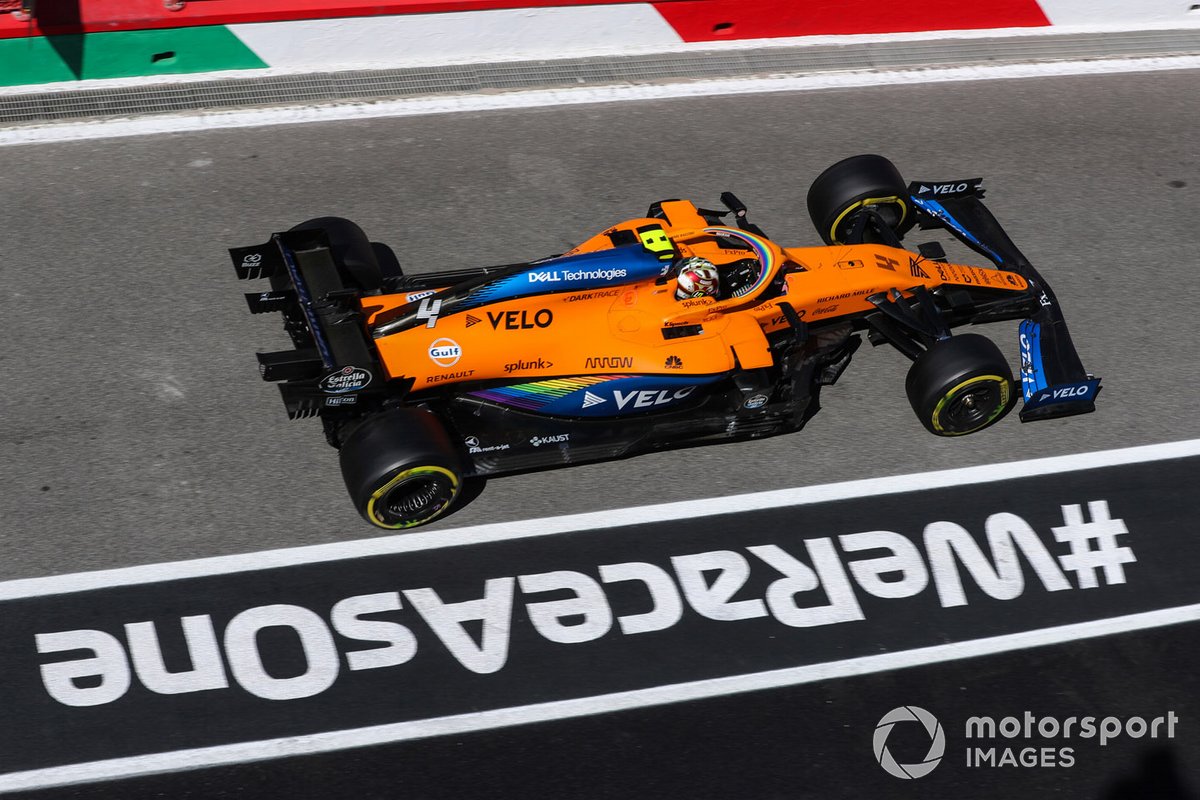 Lando Norris, McLaren MCL35