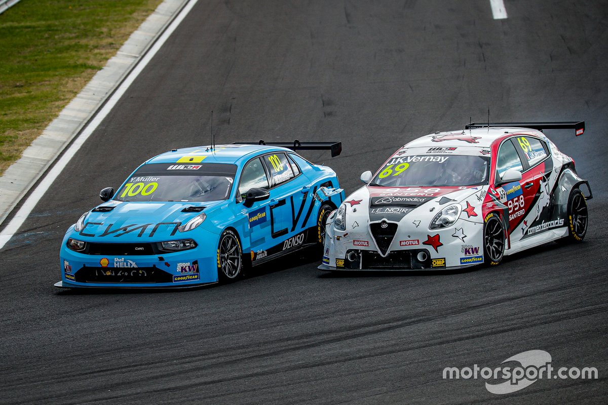 Yvan Muller, Cyan Racing Lynk & Co 03 TCR , Jean-Karl Vernay, Mulsanne Alfa Romeo Giulietta TCR