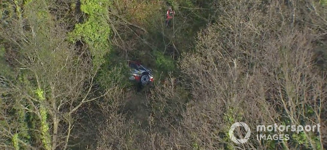 Accidente de Kalle Rovanpera, Toyota Gazoo Racing