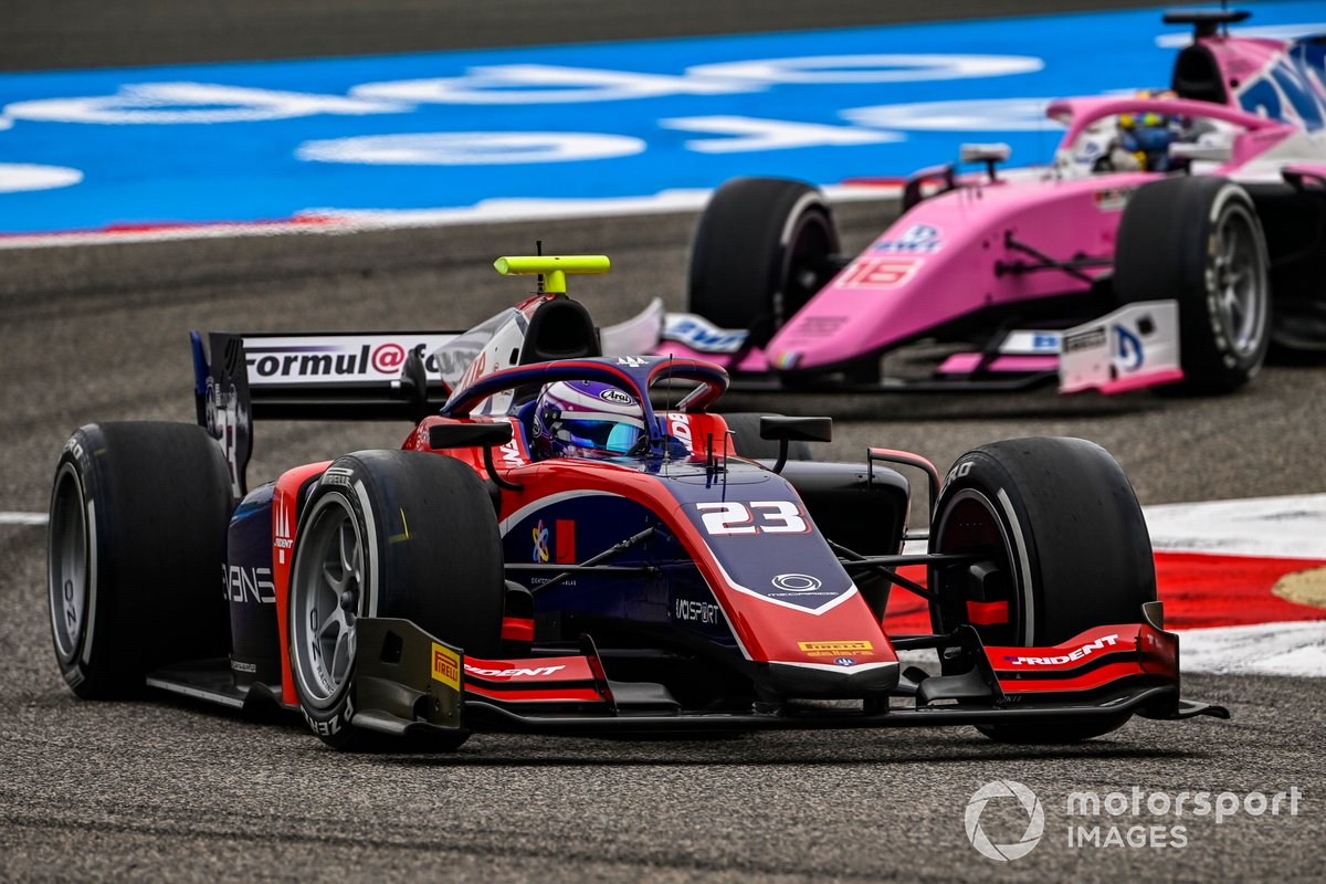Marino Sato, Trident y Artem Markelov, BWT HWA Racelab