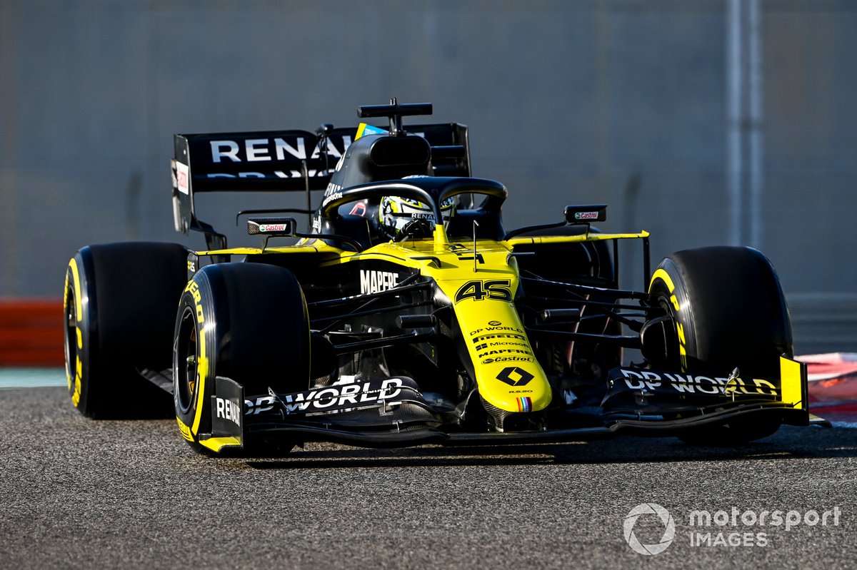 Guanyu Zhou, Renault F1 Team R.S.20