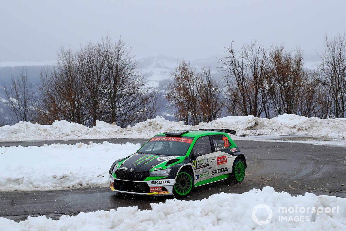 Oliver Solberg, Aaron Johnston, Skoda Fabia R5