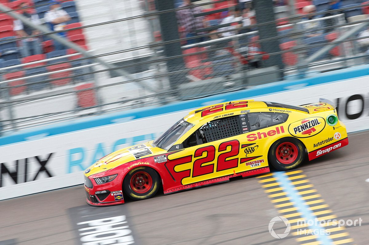 3. Joey Logano (Penske-Ford): P3 im Rennen