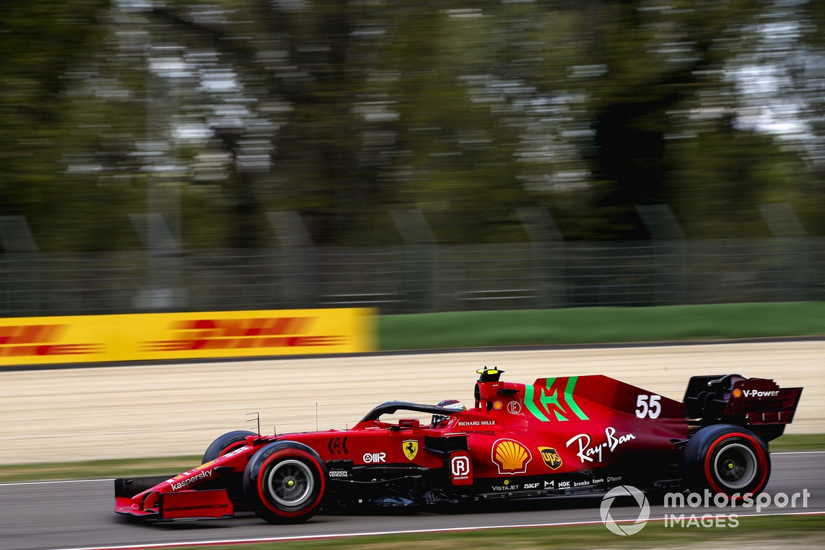 Carlos Sainz Jr., Ferrari SF21