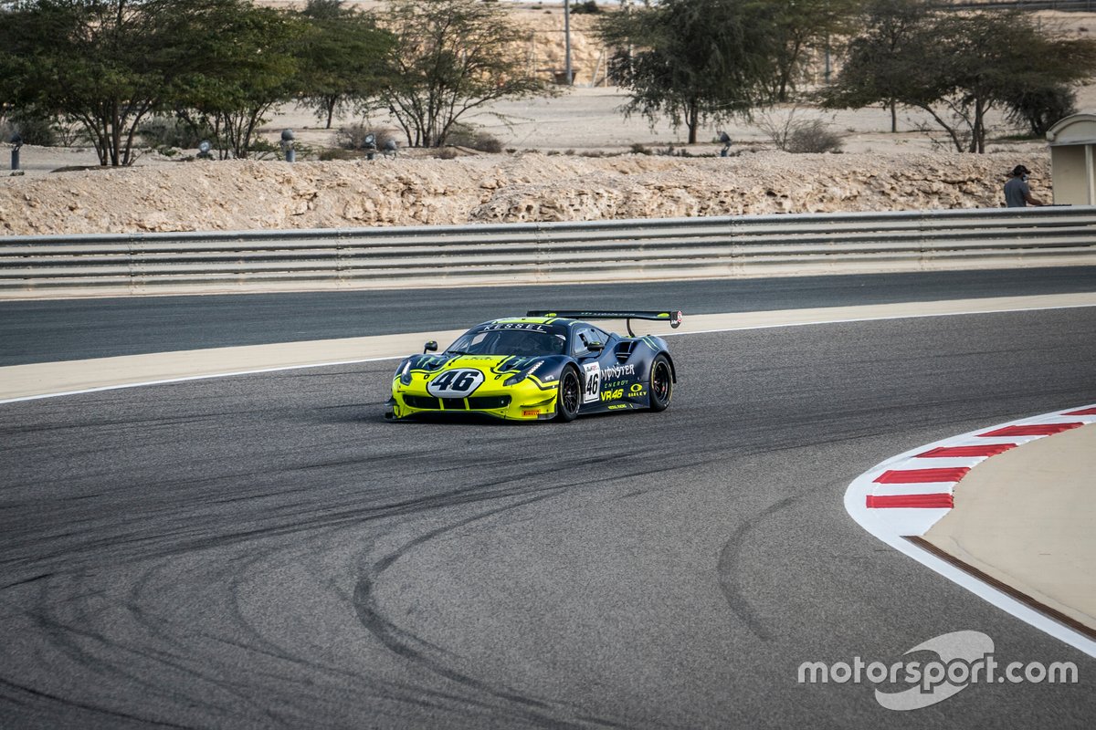 #46 Kessel Racing Monster VR46, Ferrari 488 GT3: Valentino Rossi, Alessio Salucci, Luca Marini