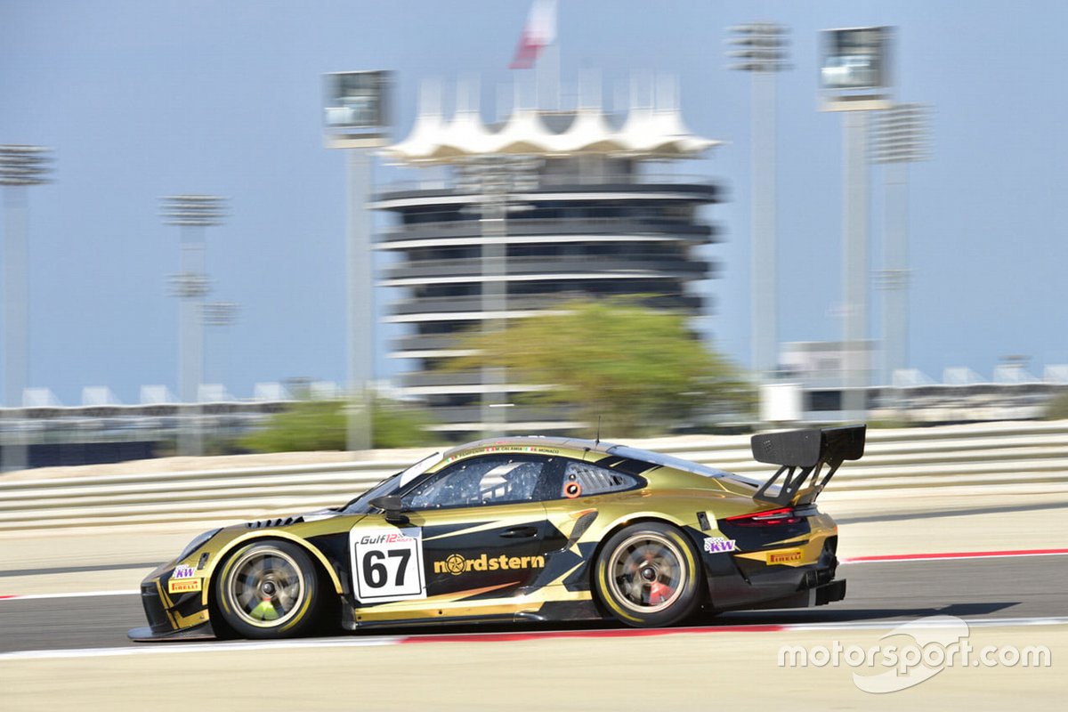 #67 Dinamic Motorsport, Porsche 911 GT3R: Roberto Pampinini, Mauro Calamia, Stefano Monaco