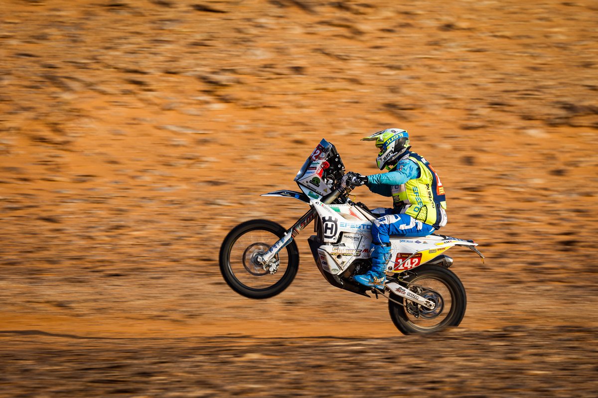 #142 Solarys Racing Husqvarna: Maurizio Gerini