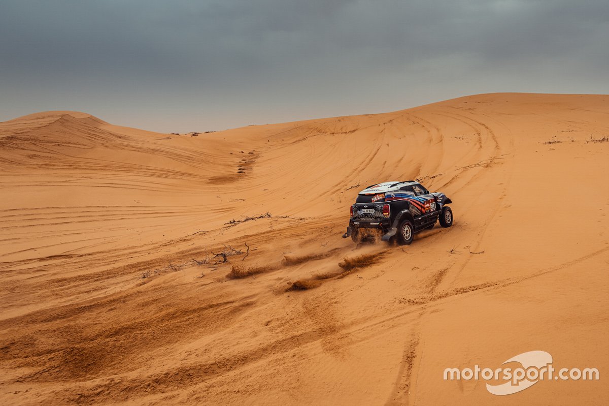 #317 X-Raid Mini JCW Rally Team Bmw: Vladimir Vasilyev, Dmitro Tsyro