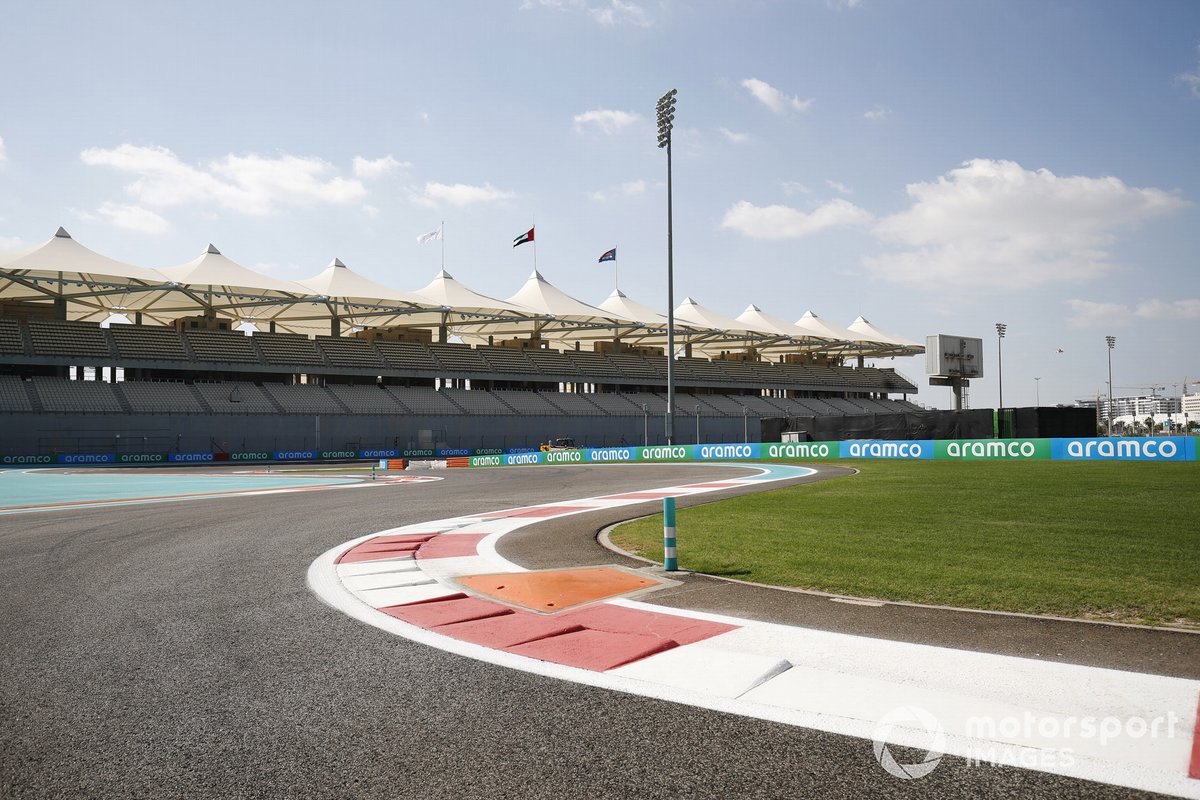 Detalle del circuito de Abu Dhabi