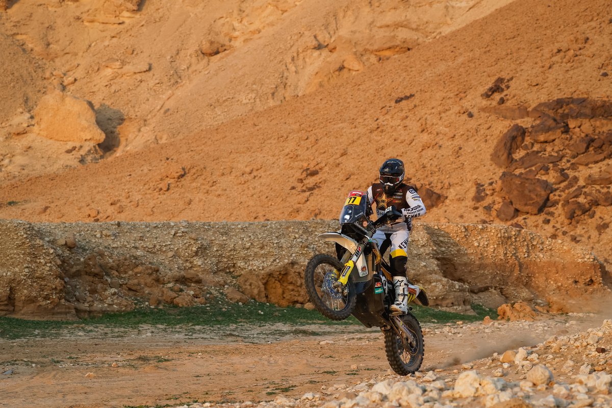 #77 Rockstar Energy Husqvarna Factory Racing: Luciano Benavides