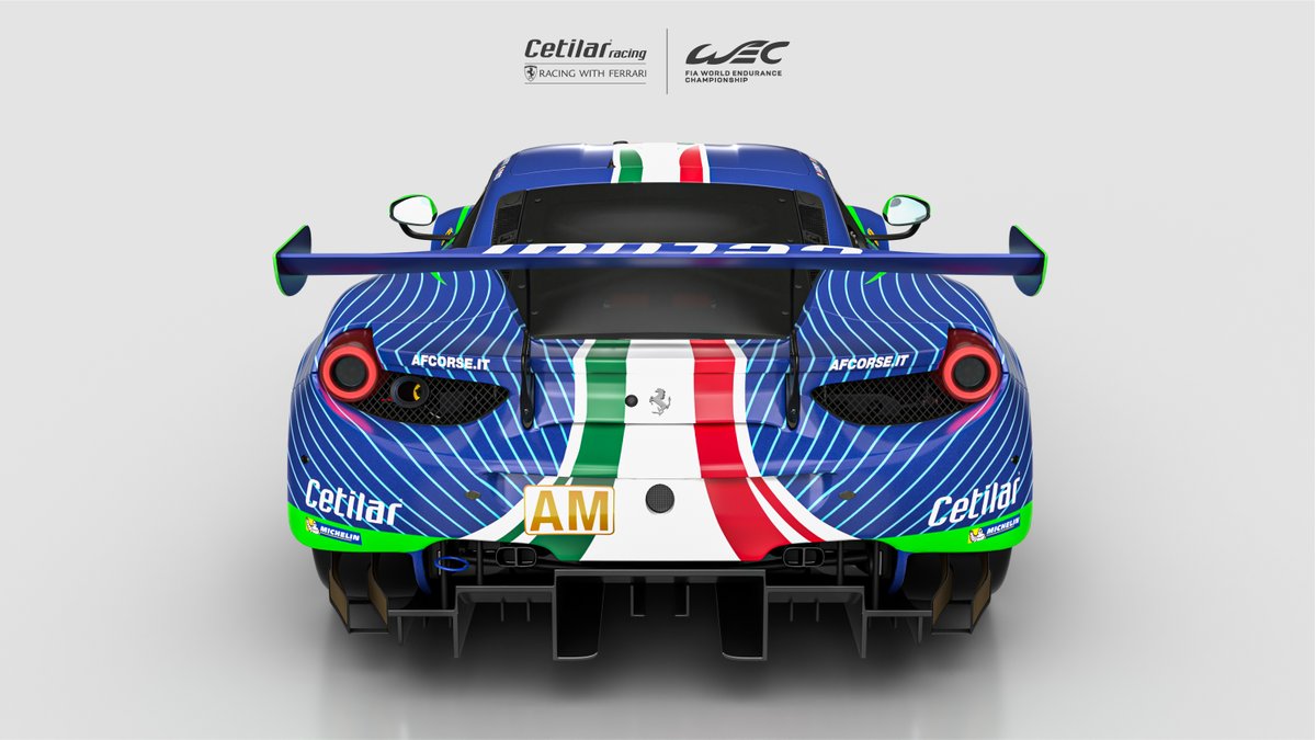 #47 Cetilar Racing-AF Corse, Ferrari 488 GTE Evo: Giorgio Sernagiotto, Roberto Lacorte, Antonio Fuoco