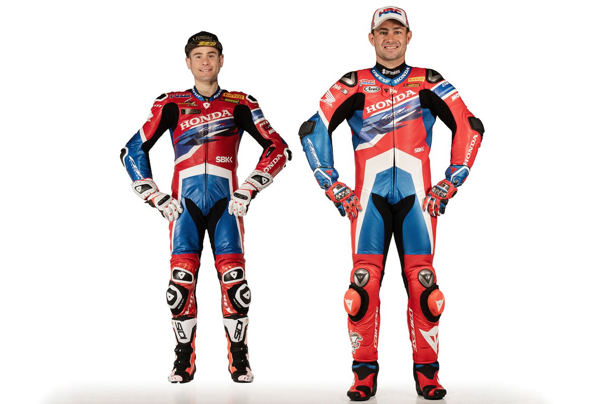 Álvaro Bautista, Team HRC. Leon Haslam, Team HRC