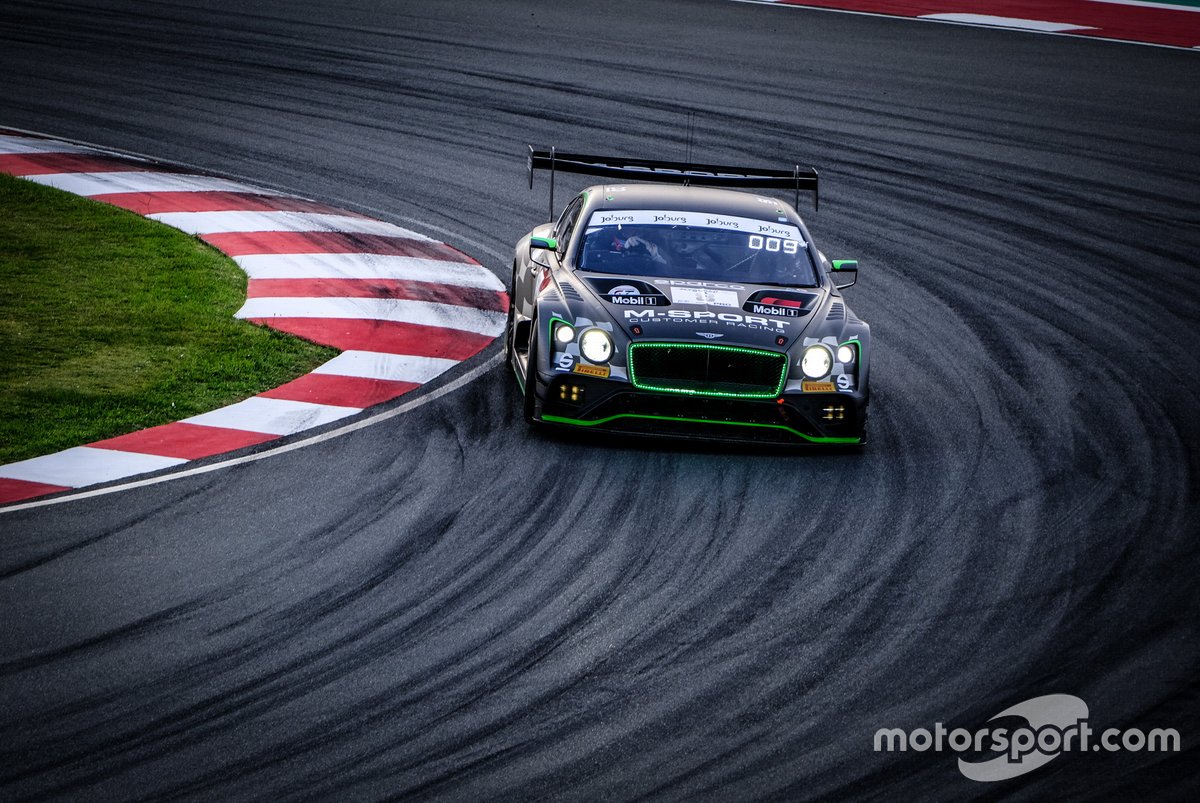 #8 Bentley Team M-Sport Bentley Continental GT3: Alex Buncombe, Seb Morris, Oliver Jarvis