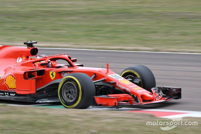 Carlos Sainz Jr., Ferrari SF71H  