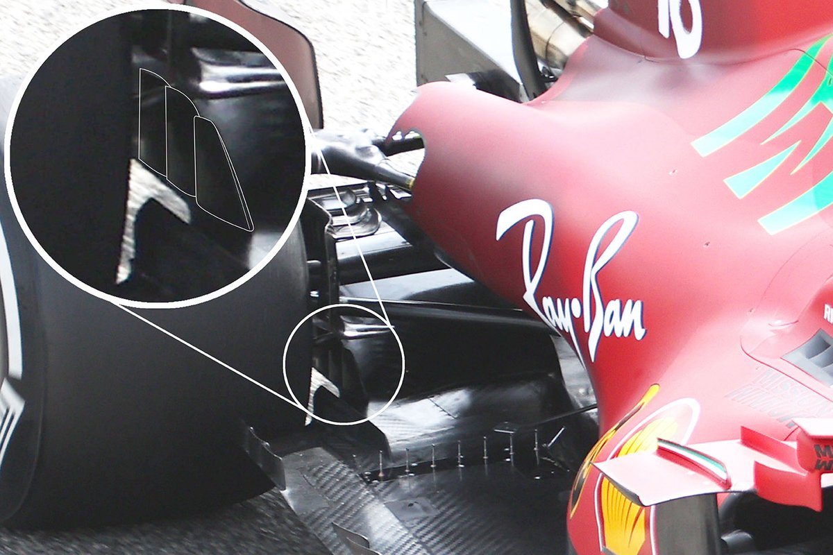 Detalle del Ferrari SF21