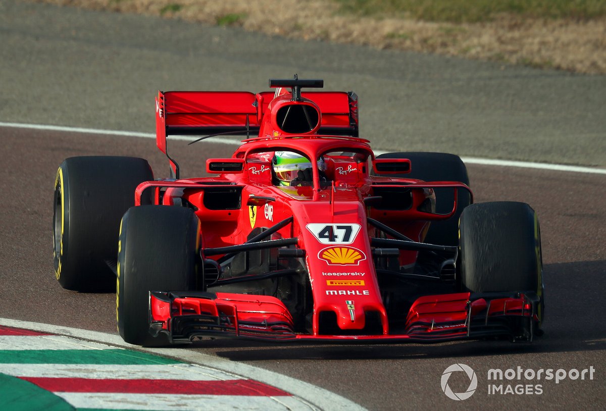 Mick Schumacher, Ferrari SF71H
