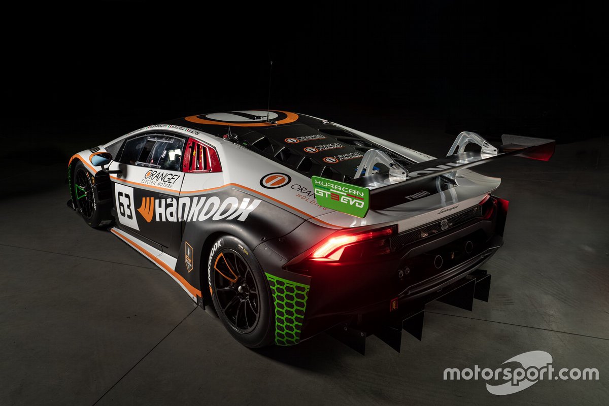 #63 Lamborghini Huracan GT3 Evo, FFF Racing Team: Andrea Caldarelli, Marco Mapelli, Giacomo Altoè, Mirko Bortolotti