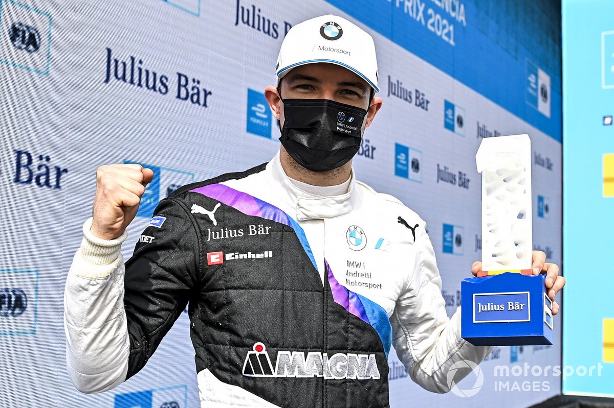 El poleman, Jake Dennis, BMW i Andretti Motorsport