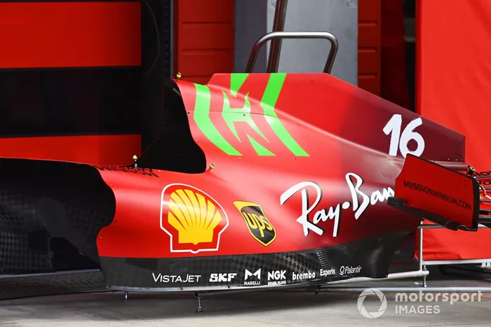 Carrocería del Ferrari