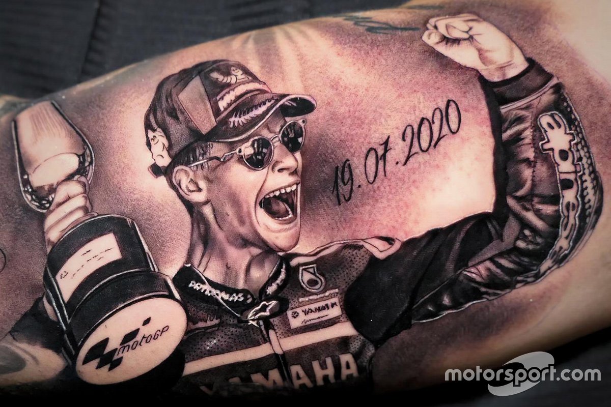 Tatuaje de Fabio Quartararo, Petronas Yamaha SRT