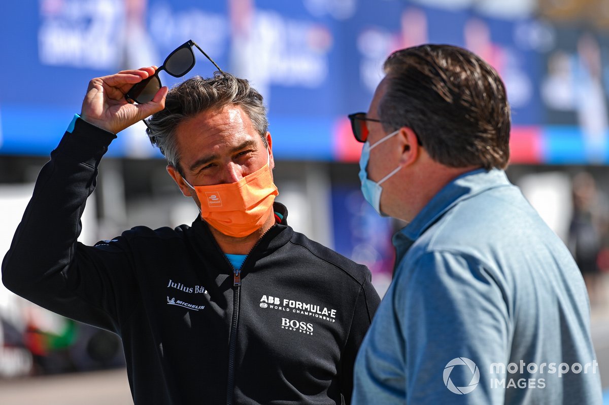 Jamie Reigle, PDG de la Formule E, Zak Brown, McLaren