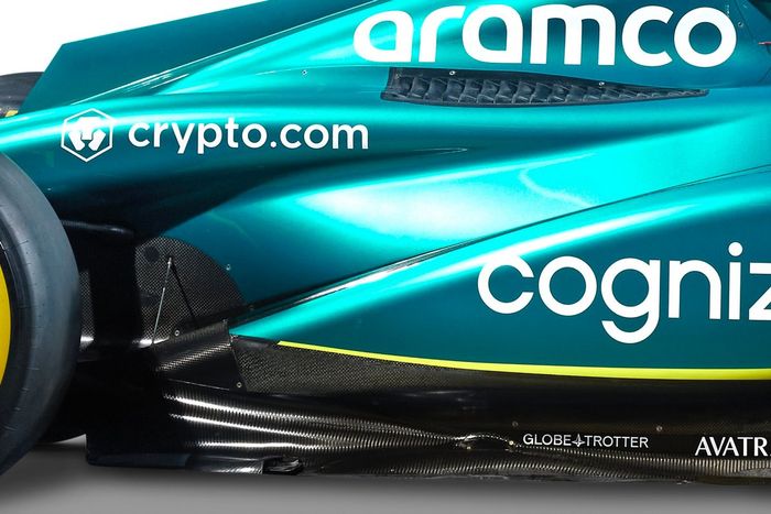 Aston Martin AMR23 detalle