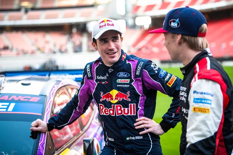 Craig Breen, M-Sport Ford WRT, Kalle Rovanperä, Toyota Gazoo Racing WRT