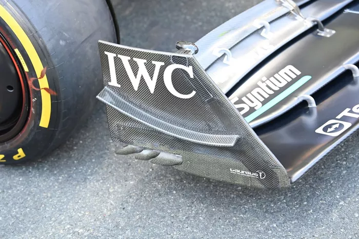 Mercedes W14 technical detail