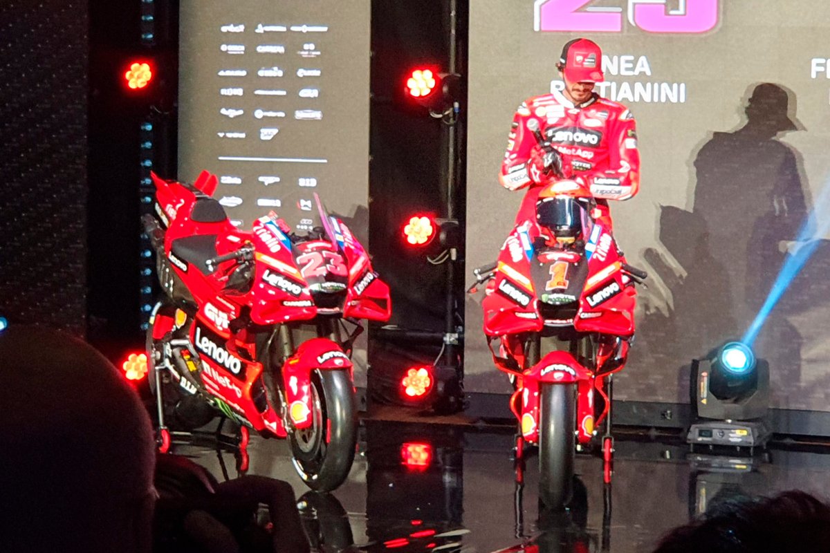Presentación de Ducati