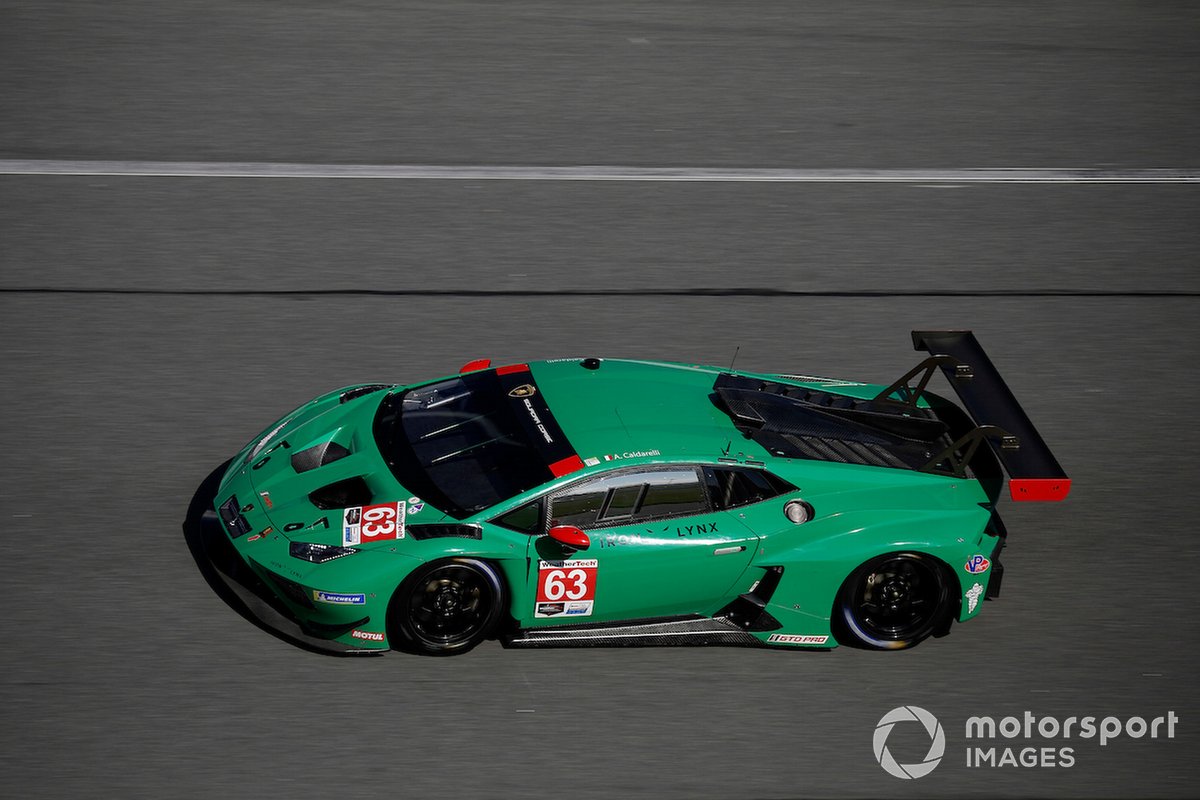 #63 Iron Lynx, Lamborghini Huracan GT3 EVO2, GTD: Andrea Caldarelli