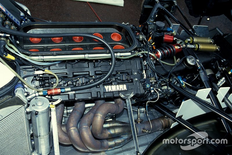 Yamaha engine in a Tyrrell 022