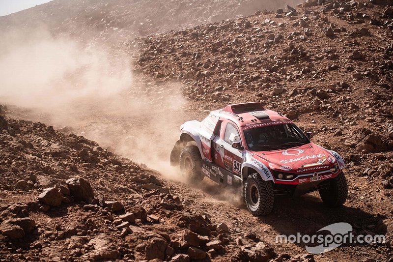 #341 Ssangyong Motorsport Koorando DKR: Oscar Fuertes Aldanondo, Diego Vallejo