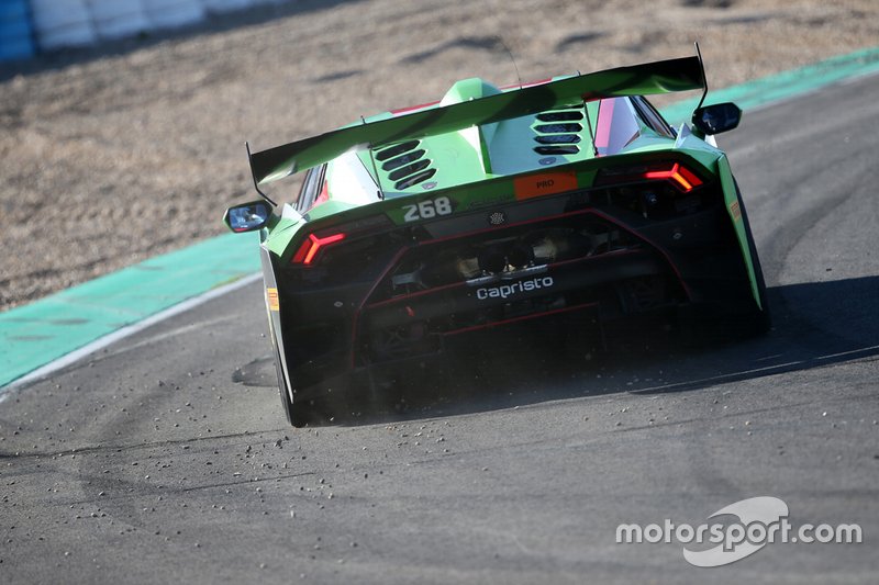 #268 Huracan Super Trofeo Evo, Gama Racing: Yi Fan Chen, Chris van der Drift