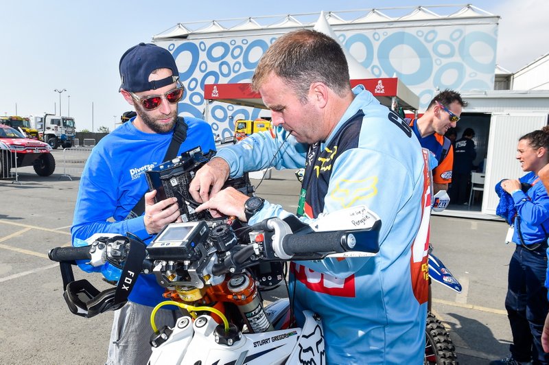 Gregory Stuart (zaf), KTM, Stuart Gregory, Original by Motul, Moto, Bike, portrait during the Dakar 2020's Administrative and Technical scrutineering in Jeddah, Saudi Arabia from January 2 to 4, 2020 - Photo DPPI